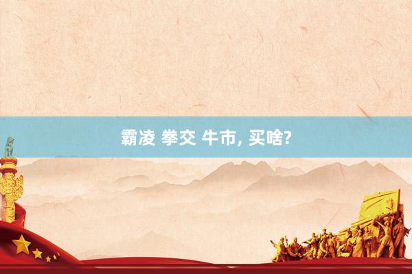 霸凌 拳交 牛市， 买啥?
