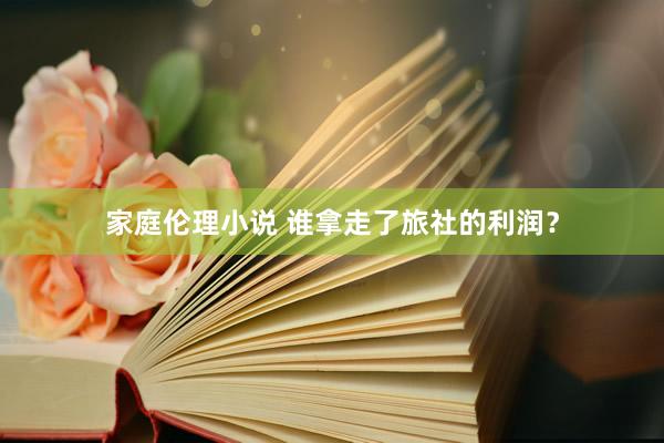 家庭伦理小说 谁拿走了旅社的利润？