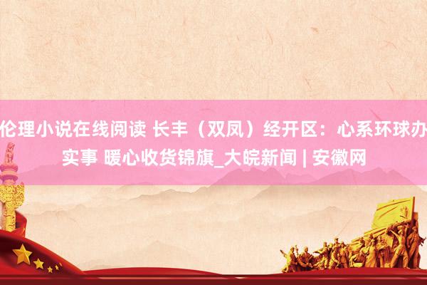 伦理小说在线阅读 长丰（双凤）经开区：心系环球办实事 暖心收货锦旗_大皖新闻 | 安徽网
