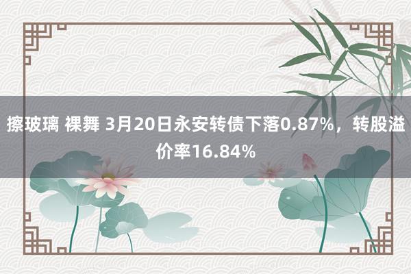 擦玻璃 裸舞 3月20日永安转债下落0.87%，转股溢价率16.84%