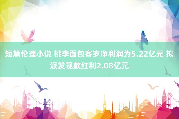 短篇伦理小说 桃李面包客岁净利润为5.22亿元 拟派发现款红利2.08亿元