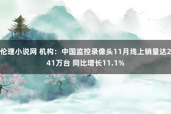 伦理小说网 机构：中国监控录像头11月线上销量达241万台 同比增长11.1%